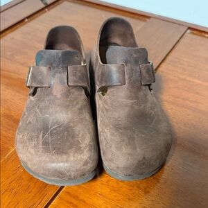 Birkenstock London Brown Leather Shoes